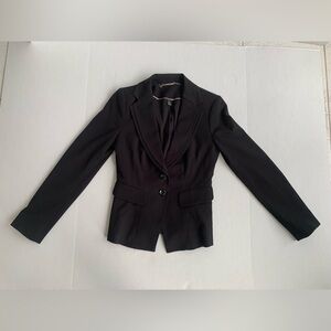White House Black Market Women’s Blazer Jacket Black Size 00